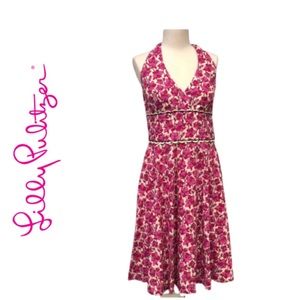 LILY Pulitzer Willa Halter Vanilla Class Act NWOT Sz 12